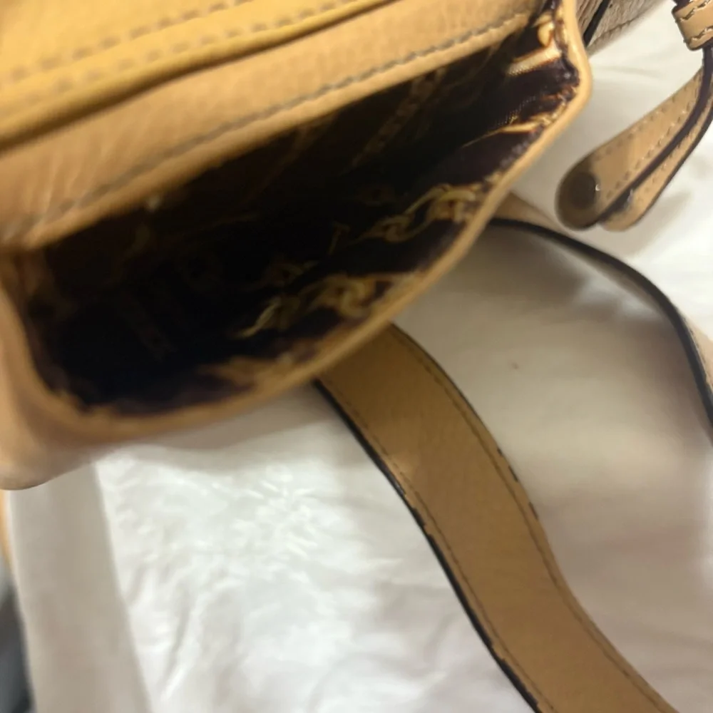 Tignanello leather backpack.